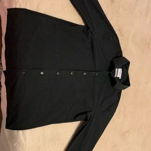 Good Fellow black button down shirt